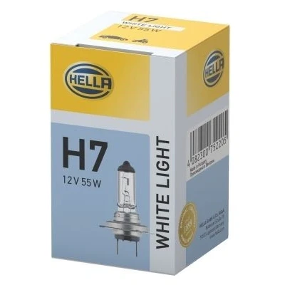 Imagem de HELLA 8GH 223 498 131 Lâmpada, farol de longo alcance H7 12V 55W 4200K Halogéneo BMW: 3 Touring, 1 Hatchback, 5 AUDI: A4 B8 Avant