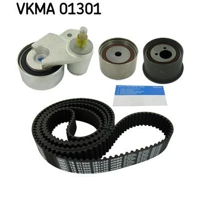 Imagem de SKF VKMA 01301 Jogo de correias dentadas 281 com perfil dentado arredondado AUDI: A4 B7 Sedan, B6 Avant, Sedan