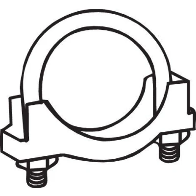 Imagem de BOSAL 250 154 Peça de aperto, sistema escape 53