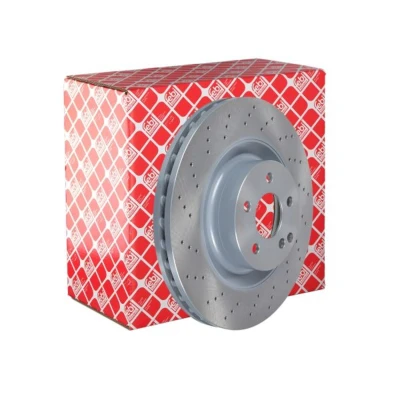 Imagem de FEBI BILSTEIN 26406 Disco de travão Eixo dianteiro 350 32 5 112 perfurado/ventilado revestido MERCEDES BENZ: Classe E Sedan, T modell