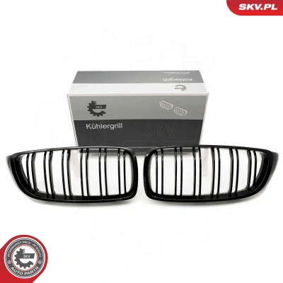 Imagem de ESEN SKV 66SKV150 Grelha de Radiador preto, brilhante BMW: 4 Coupe, Gran Coupe