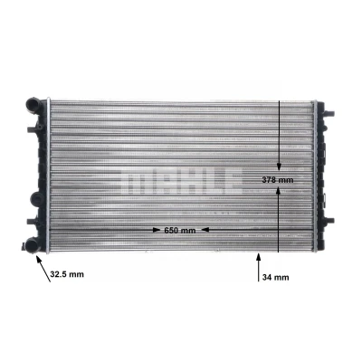 Imagem de MAHLE ORIGINAL CR 477 001S Radiador, arrefecimento do motor VOLKSWAGEN: New Beetle Hatchback