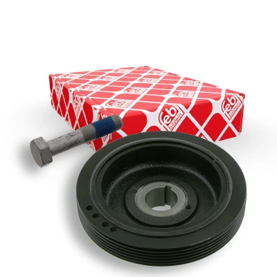 Imagem de FEBI BILSTEIN 33786 Polia da Cambota 6PK 156 5 com parafuso ProKit PEUGEOT: 406 Carrinha, Expert I Van, 306 Hatchback