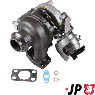 Imagem de JP GROUP 4117405200 Turbocompressor accionado pelos gases de escape com juntas CITROËN: Berlingo II Van, DS3 Hatchback