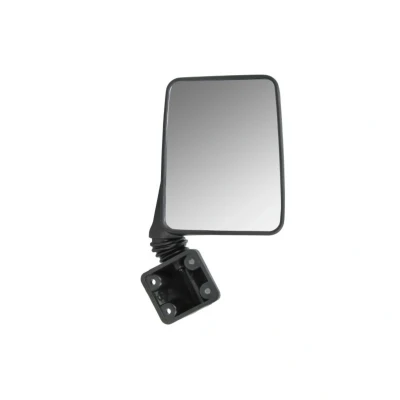 Imagem de espelho retrovisor Tyc 305 0103 à direita preto convexo, para regulação manual do FIAT: Ducato I Van, Camião de plataforma/Chassis