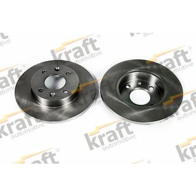Imagem de KRAFT 6045030 Disco de travão 238, 238,0 12,0 4 cheio RENAULT: CLIO 2, Rapid Van, 2 Kasten