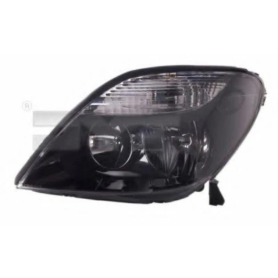 Imagem de TYC 20 5974 15 2 Farol Principal esquerda H7, H1 preto para circulação pela direita sem motor elétrico RENAULT: Scénic 1, Megane Scenic