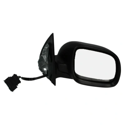 Imagem de espelho retrovisor Tyc 332 0015 à direita preto convexo, aquecível, Caixa do pequena, para regulação eléctrica dos espelhos