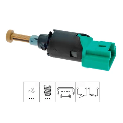 Imagem de EPS 1.810.213 Interruptor de luz stop mecânico com cabo Made in Italy OE Equivalent CITROËN: C4 I Hatchback, Berlingo II Van, Grand Picasso