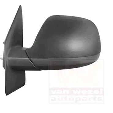Imagem de Espelho retrovisor Van Wezel 5790803 esquerda preto completo, não esférico, ajustável pelo interior, rebatível manualmente