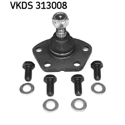 Imagem de SKF VKDS 313008 Rótula de suspensão com massa lubrificante sintética 20,8 90,5 CITROËN: Jumper I Van