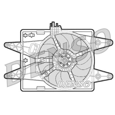 Imagem de DENSO DER09022 Ventilador de Radiador 370 12 350