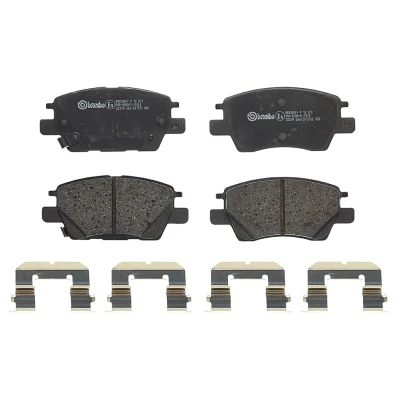 Imagem de BREMBO P 10 073 Jogo de pastilhas para travão disco com avisador sonoro desgaste acessórios OPEL: Ampera e
