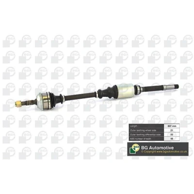 Imagem de BGA DS1416RA Veio de transmissão Eixo dianteiro, lado direito 807, 807 CITROËN: Saxo Hatchback, PEUGEOT: 106 II Hatchback