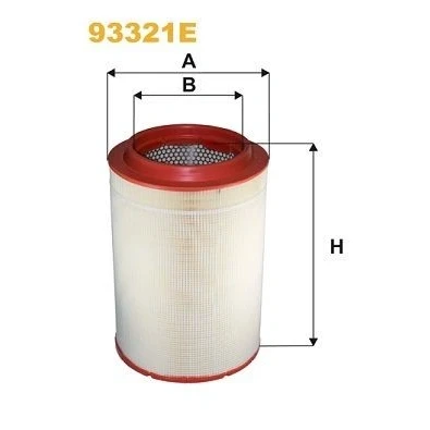 Imagem de WIX FILTERS 93321E Filtro de ar 461 313 Cartucho filtrante