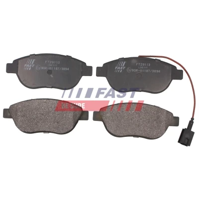 Imagem de FAST FT29113 Jogo de pastilhas para travão disco Eixo dianteiro com sensor desgaste integrado PEUGEOT: 206 Hatchback, 207 Hatchback