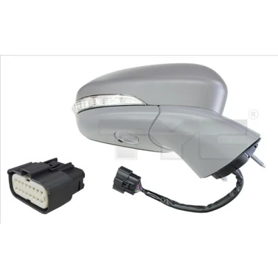 Imagem de Espelho retrovisor Tyc 310 0268 esquerda com subcapa para regulação eléctrica dos espelhos, não esférico, aquecível, dobrável electricamente