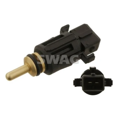 Imagem de SWAG 20 93 0645 Sensor da Temperatura do Líquido de Refrigeração preto com retentor BMW: 5 Sedan, 3 Touring, LAND ROVER: Freelander I SUV