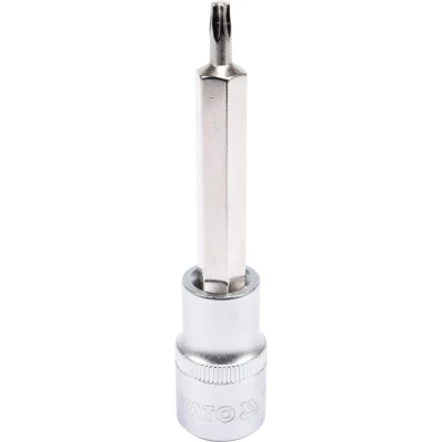 Imagem de YATO YT 04321 Chave de caixa 1/2&quot; 3120 T25 aço cromo vanádio Torx