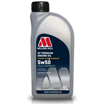 Imagem de Millers Oils Xf Premium 5W 50 1l Óleo do motor 7726 1 MERCEDES BENZ: Classe A, 190, C Sedan, BMW: Hatchback, Coupe