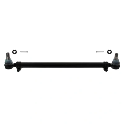 Imagem de FEBI BILSTEIN 35403 Barra de direcção eixo dianteiro, da 1a alavanca direção intermédia para 2o dianteiro com porca castelo ProKit