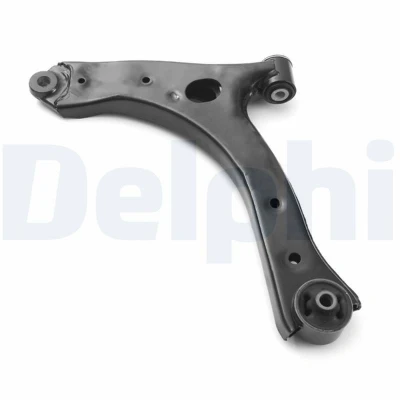 Imagem de DELPHI TC4553 Braço de suspensão sem articulação suspensão/guia esquerda, Eixo dianteiro oscilante longitudinal Chapa aço