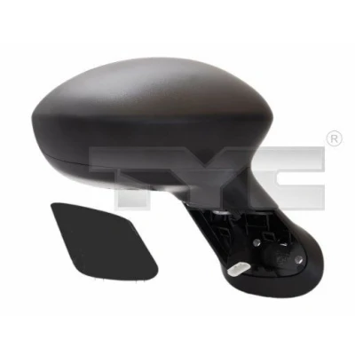 Imagem de Espelho retrovisor Tyc 309 0064 esquerda preto para regulação eléctrica dos espelhos, convexo FIAT: Grande Punto Hatchback, Evo Hatchback
