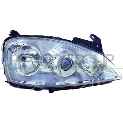 Imagem de PRASCO OP0324903 Farol Principal à direita H7/H7 transparente com luz intermitente para circulação pela motor elétrico
