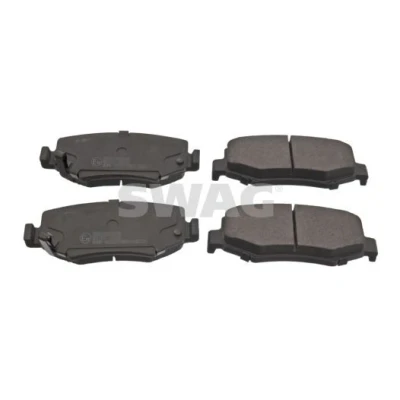 Imagem de SWAG 33 10 0232 Jogo de pastilhas para travão disco Eixo traseiro com avisador sonoro desgaste chapa anti ruído JEEP: WRANGLER 3