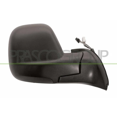 Imagem de Espelho retrovisor Prasco PG9107213 com sensor à direita preto elétrico aquecível, convexo, sem cor PEUGEOT: Partner II Van, Tepee