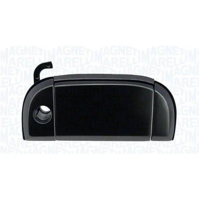Imagem de MAGNETI MARELLI 350105028000 Puxadores de Porta à frente, lado direito sem chave preto não revestido VOLKSWAGEN: TRANSPORTER 4, 4 Bus