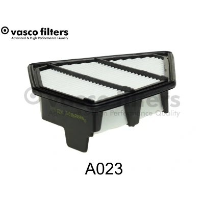 Imagem de DAVID VASCO A023 Filtro de ar 75 250 223 rectangular Cartucho filtrante HONDA: CR V 4