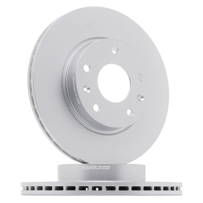 Imagem de 2x goCORE Disco de travão GCH20472 Eixo dianteiro 277mm 21mm 5/7 114,3mm ventilado Fundição cinzenta LAND ROVER: Freelander I SUV