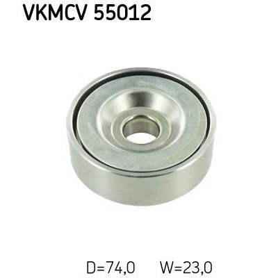 Imagem de Polia guia, correia trapezoidal SKF VKMCV 55012