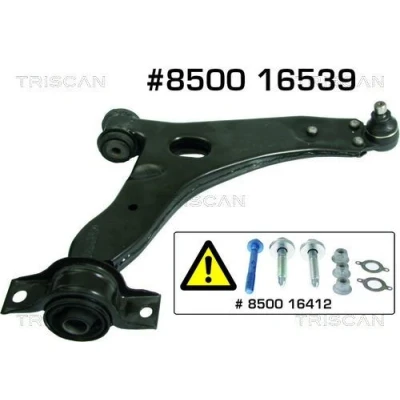 Imagem de TRISCAN 8500 16539 Braço de suspensão com articulação suspensão/guia, apoio borracha transversal FORD: Focus Mk1 Hatchback