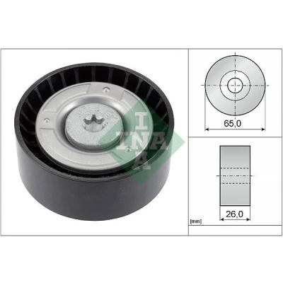 Imagem de INA 532 0608 10 Polia de Desvio com componentes montagem MERCEDES BENZ: Vito Mixto