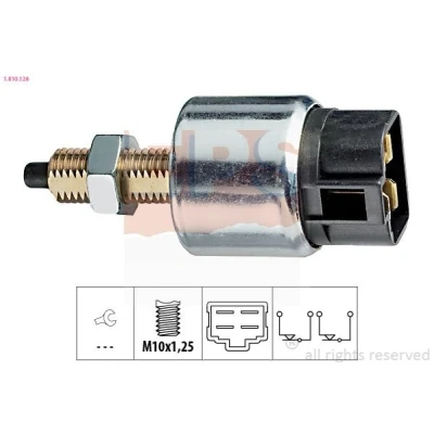 Imagem de EPS 1.810.128 Interruptor de luz stop mecânico M10x1,25 Made in Italy OE Equivalent SUZUKI: Grand Vitara 1 SUV, I SUV