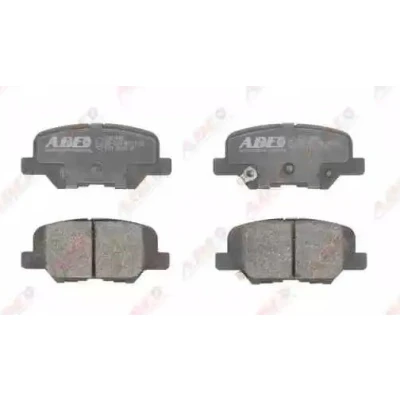 Imagem de ABE C23019ABE Jogo de pastilhas para travão disco Eixo traseiro com avisador sonoro desgaste MITSUBISHI: OUTLANDER 3, ASX SUV, MAZDA: 6 Sedan
