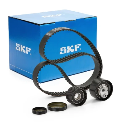 Imagem de SKF VKMA 06106 Jogo de correias dentadas 126 com perfil dentado arredondado RENAULT: MEGANE 3 Grandtour, CLIO 3, 2 Kombi