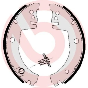 Imagem de BREMBO S 85 512 Maxilas de Travão 200 32