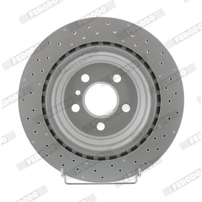 Imagem de FERODO PREMIER DDF2205C Disco de travão 330 22 5 112 ventilado revestido com parafusos