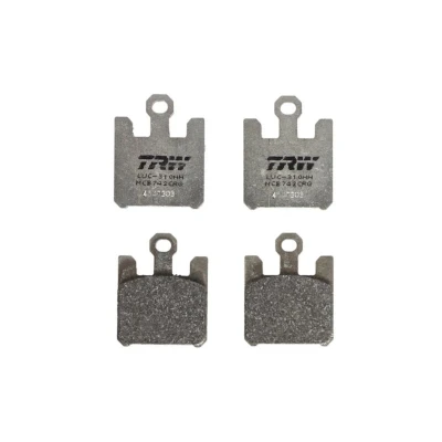 Imagem de TRW Hyper Carbon Racing MCB742CRQ Jogo de pastilhas para travão disco