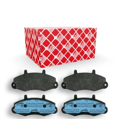 Imagem de FEBI BILSTEIN 16037 Jogo de pastilhas para travão disco Eixo dianteiro excl. contacto aviso desgaste FORD: Transit Mk4 Van
