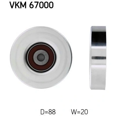 Imagem de SKF VKM 67000 Polia de Desvio TOYOTA: Yaris I Hatchback