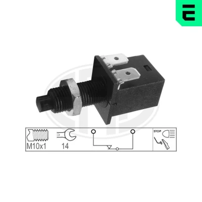 Imagem de ERA 330035 Interruptor de luz stop mecânico M10 x 1 2 CITROËN: Saxo Hatchback, C15 Van, PEUGEOT: 205 II 106 Hatchback
