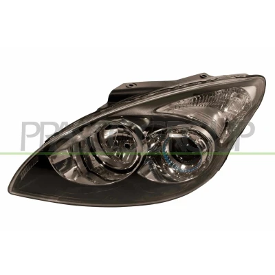 Imagem de PRASCO HN0404924 Farol Principal esquerda H7, H1 preto com motor de regulação do alcance dos faróis HYUNDAI: i30 I Hatchback