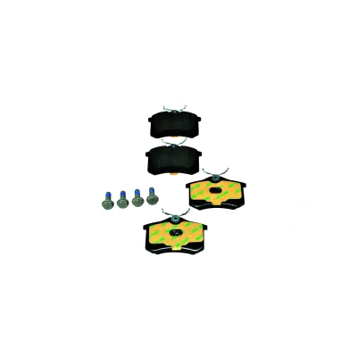 Imagem de HELLA 8DB 355 017 711 Jogo de pastilhas para travão disco não preparado indicador aviso desgaste com parafusos pinça