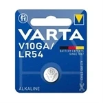 Imagem de Bateria alcalina de botão Varta V10GA LR54 1,5V