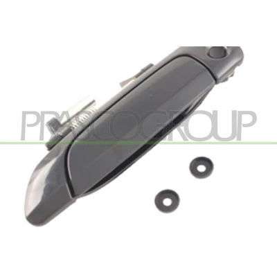 Imagem de PRASCO HD0388002 Puxadores de Porta exterior, à frente, lado esquerdo preto liso HONDA: CIVIC 7 Limousine, Hatchback