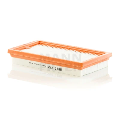 Imagem de MANN FILTER C 2420 Filtro de ar 34 137 232 Cartucho filtrante NISSAN: Qashqai / Qashqai+2 I, MICRA 3, Note I